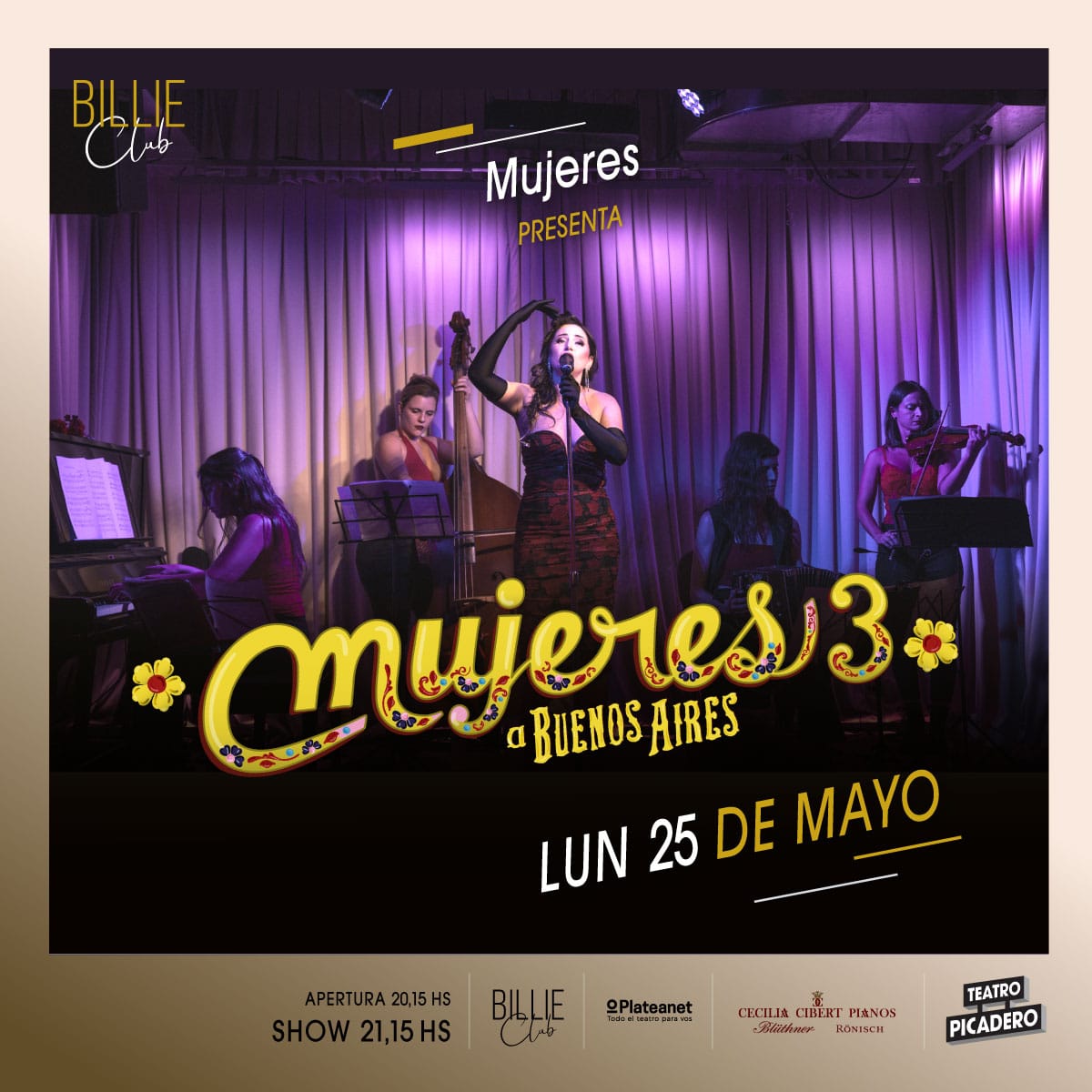 MUJERES A BUENOS AIRES - BILLIE CLUB