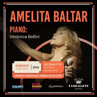 Amelita Baltar en Cambalache